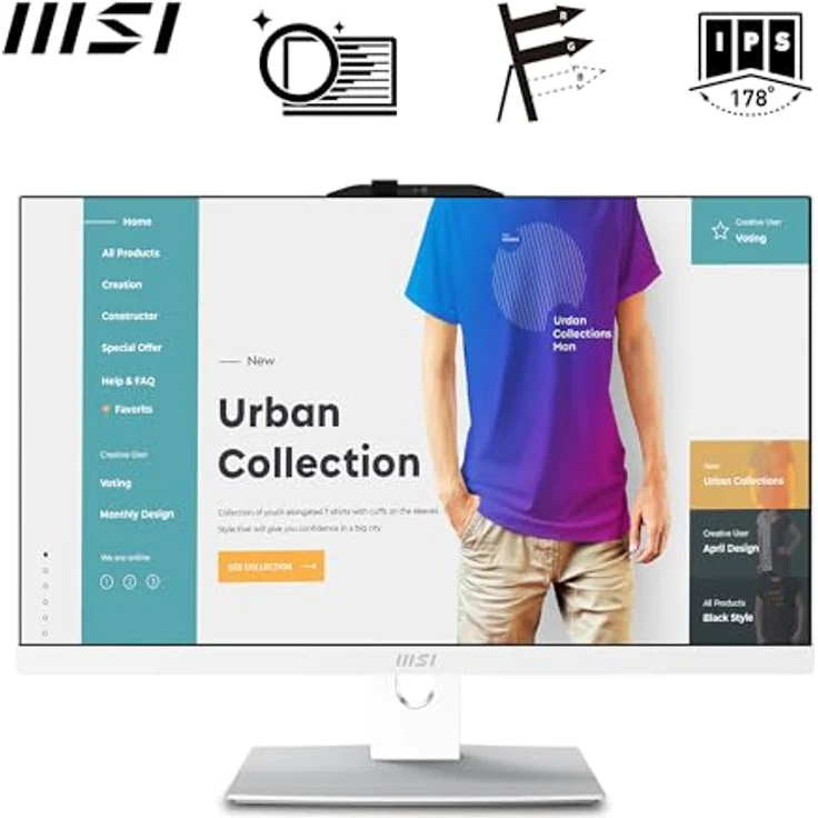 MSI Modern AM242P 1M-1206DE, All-in-One-PC mit beeindruckendem 24 Zoll Display – Bild 4