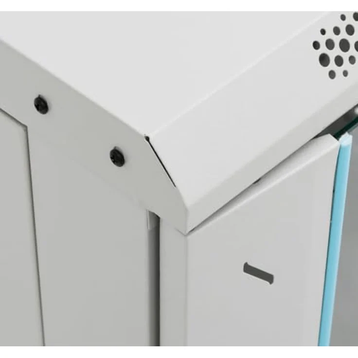 vidaXL 22U Netzwerkschrank, Abschließbarer Serverschrank mit Rollen, Freistehend und abnehmbaren Seitenteilen, 19" IP20 – Bild 3