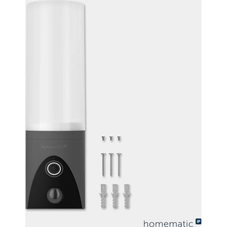 Homematic IP Außenlichtkamera, anthrazit, Smart Home mit HD Videoaufzeichnung und automatischer Beleuchtung – Bild 6