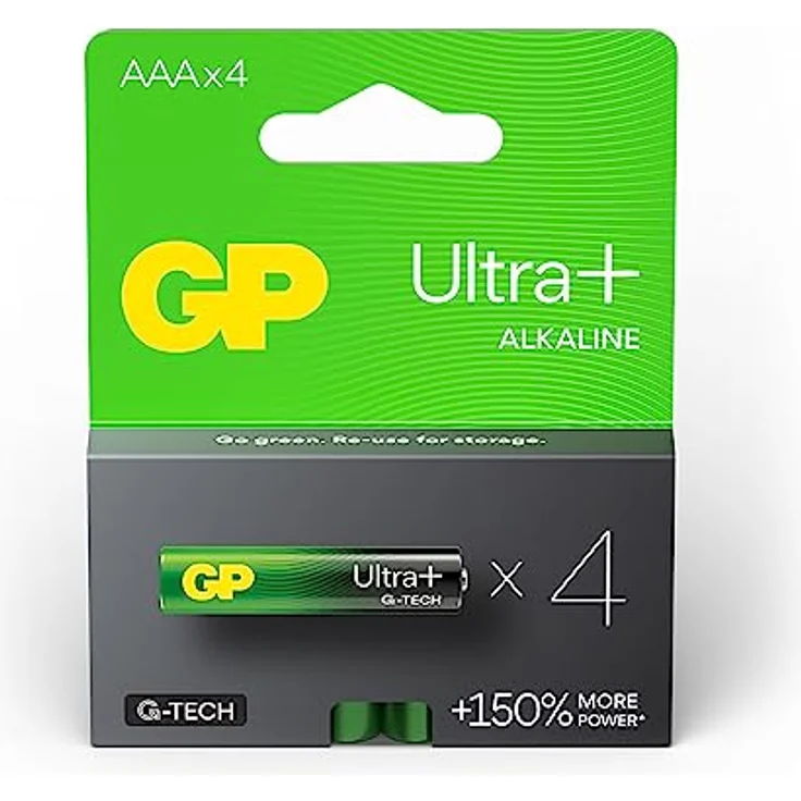 GP Batteries Ultra Micro (AAA)-Batterie Alkali-Mangan 1.5V 4St. – Bild 5