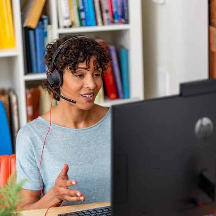 Poly Headset Blackwire C5210 Mono: Vielseitiges USB-C/A & 3,5 mm Headset für Klare Kommunikation und Komfort – Bild 2