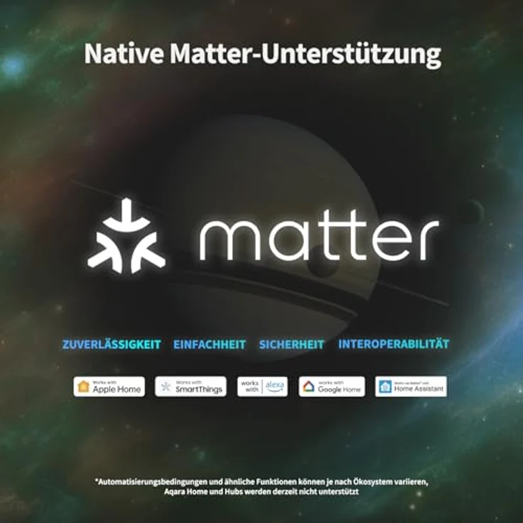 Aqara Tür- und Fenstersensor P2, Matter over Thread, Unterstützung für Apple Home, Google Home, Alexa und SmartThings, Fernalarm, lokale Automatisierung – Bild 2