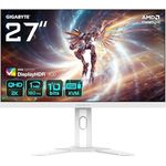 Gigabyte M27QA Ice 27” QHD-Gaming-Monitor - 180Hz, 1ms, 350 cd/m², FreeSync, Display HDR400, HDMI 2.1, DisplayPort 1.4, Blau