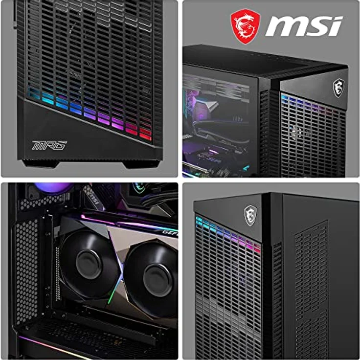 MSI MPG VELOX 100P AIRFLOW Computer-Gehäuse Midi Tower Schwarz (306-7G18P21-809) – Bild 3
