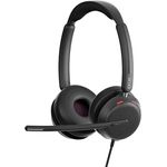 EPOS Impact 860T - Microsoft Teams Zertifiziertes Doppelseitiges Headset mit Überlegenem Wideband-Klang, USB-C-Konnektivität