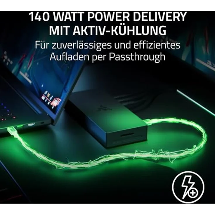 Razer Thunderbolt 5 Dock Chroma, Laptop-Dockingstation mit RGB-Beleuchtung und diversen Anschlussmöglichkeiten - EU – Bild 5