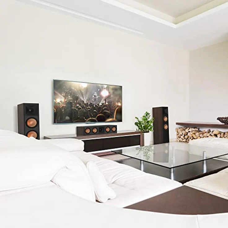 Klipsch Reference Premiere RP-8000F II, Standlautsprecher aus Walnussholz mit 90° x 90° Tractrix-Horn, LTS Titan-Hochtöner und Bi-Wiring-Funktion – Bild 4