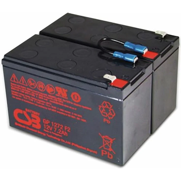 CSB Battery Akku-Set, hochwertige Bleibatterie in Erstausrüsterqualität, 1 Stück – Bild 2
