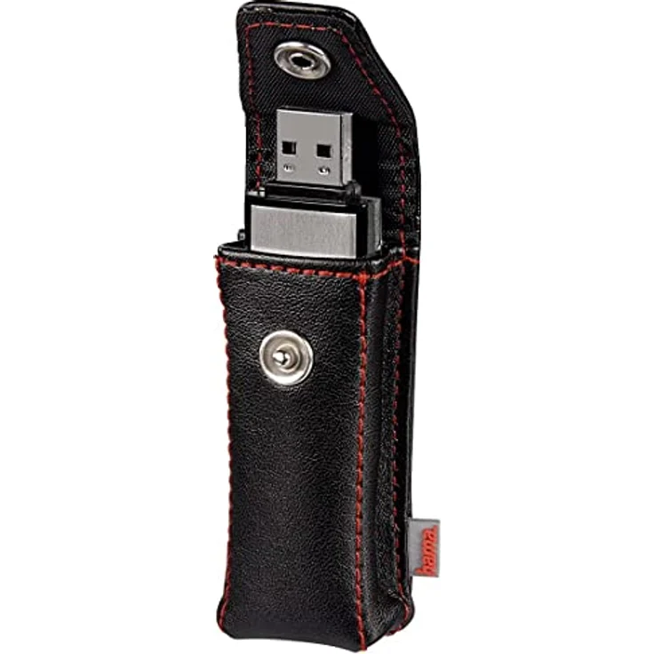 Hama USB-Stick-Case ''Fashion'', Schwarz – Bild 3