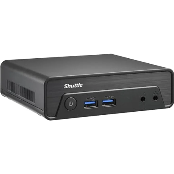 Shuttle XPC nano NE1010XA N100, Barebone mit Intel N100 Prozessor, 8.192 MB RAM, lüfterlos, ideal für Digital Signage und Multimedia-Anwendungen – Bild 4