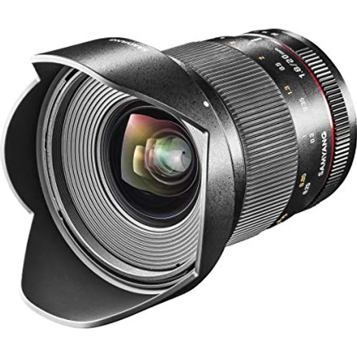 SAMYANG 1113502101 20mm F1.8 ED AS UMC Objektiv für Anschluss Canon M schwarz – Bild 2