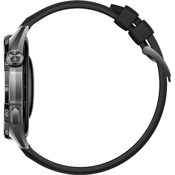 Huawei Watch GT 6, 46mm Smartwatch in Grau mit schwarzem Armband und umfangreichen Fitness-Features – Bild 4