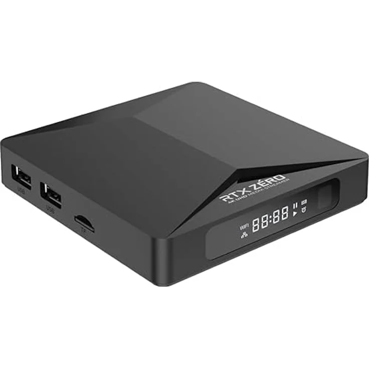 Gloriaforce RTX Zero 4K UHD OTT Multimedia Player, Android 11, H.265, 2GB RAM, 16GB Flash, WLAN, Bluetooth Fernbedienung in Gold – Bild 5