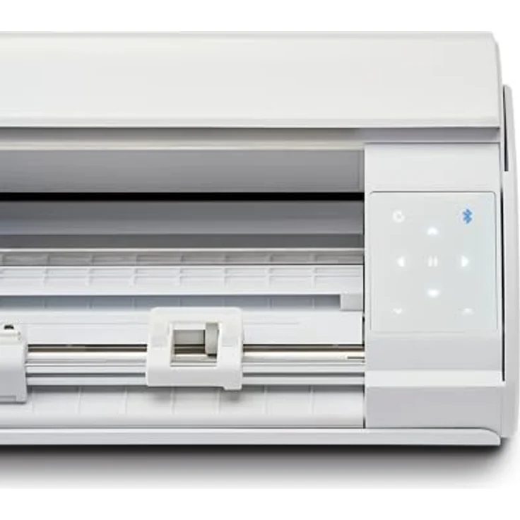 Silhouette CAMEO 5 Kreativplotter, Schneideplotter Weiß mit 2 Werkzeugköpfen und präziser Path-Technologie, 30,5 cm – Bild 6