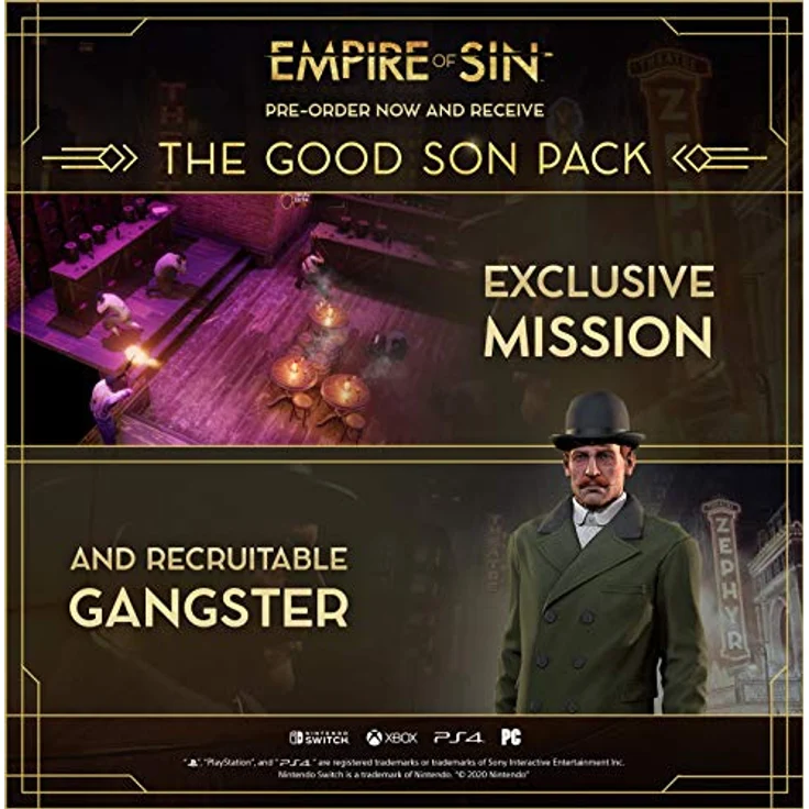 Empire of Sin (Day One Edition) (PS4) – Bild 2