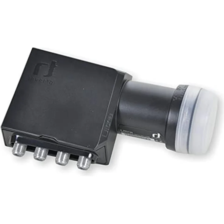 Inverto IDLT-QDL412-ULTRA-OPN Quad-LNB Teilnehmer-Anzahl: 4 Feedaufnahme: 40 mm Schwarz – Bild 1