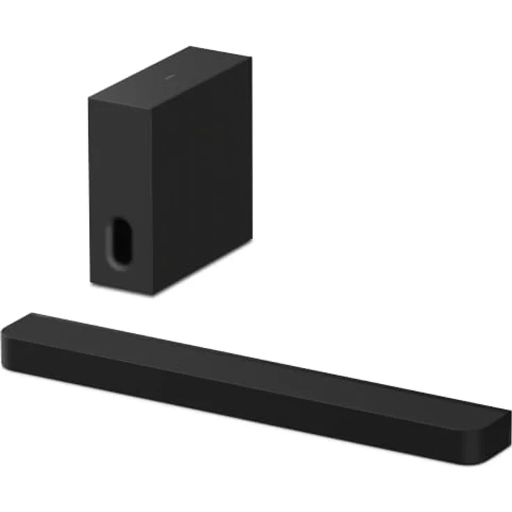 SONY BRAVIA Theatre Bar 7 + Sub HT-A7100B, Soundbar mit Subwoofer, 360 Spatial Sound Mapping, Dolby Atmos, Schwarz