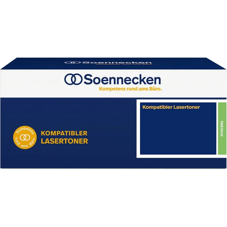 Soennecken Tonerpatrone 85053, kompatibel mit Kyocera TK-5140C, cyan, ca. 5.000 Seiten