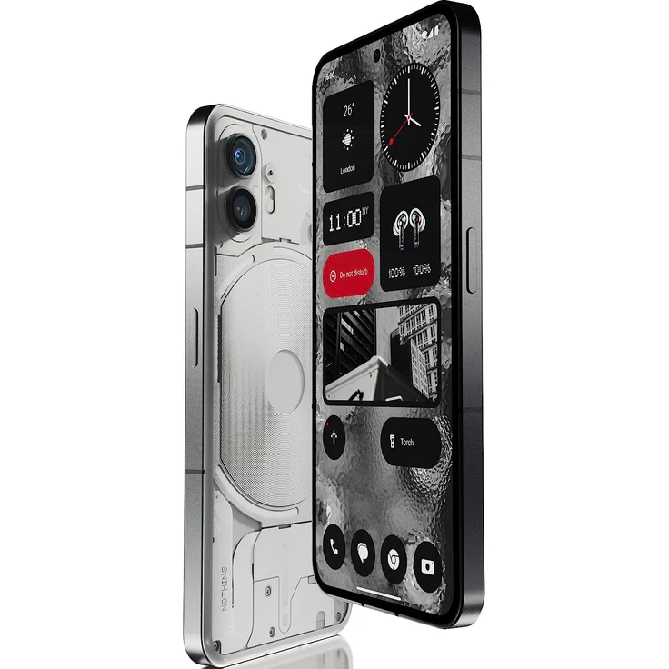NOTHING Phone (2), 512 GB Smartphone (17,01 cm/6,7 Zoll, 256 GB Speicherplatz, 50 MP Kamera), weiß – Bild 7