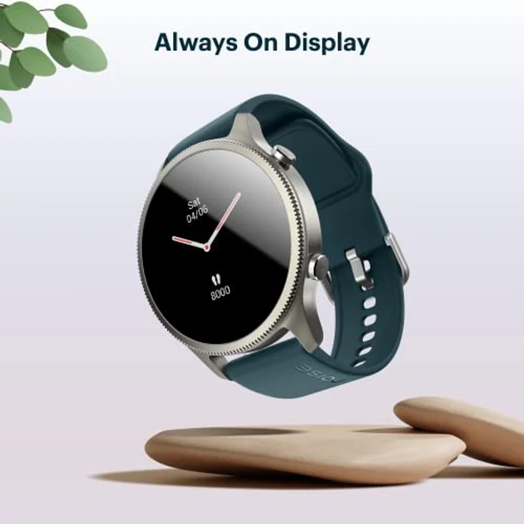 Noise NoiseFit Halo 1.43" AMOLED Display Smart Watch, Premium Metallic Build, 100 Sports Modes, Up to 7-Day Battery Life, BT v5.3 – Bild 3