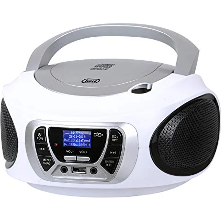 Trevi CMP 510 DAB Stereo tragbar CD BRD Bianco – Bild 2