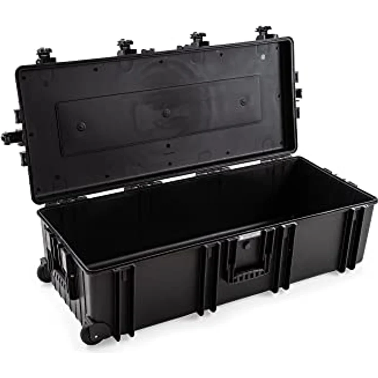B&W International GmbH Transportkoffer Outdoor Typ 7300 schwarz - wasserdicht nach IP67 Zertifizierung, staubdicht, bruchsicher und unverwüstlich - Preisvergleich – Bild 1