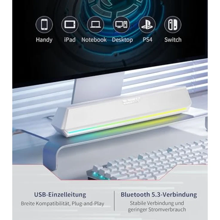Edifier G1500, Soundbar, Weiss – Bild 4