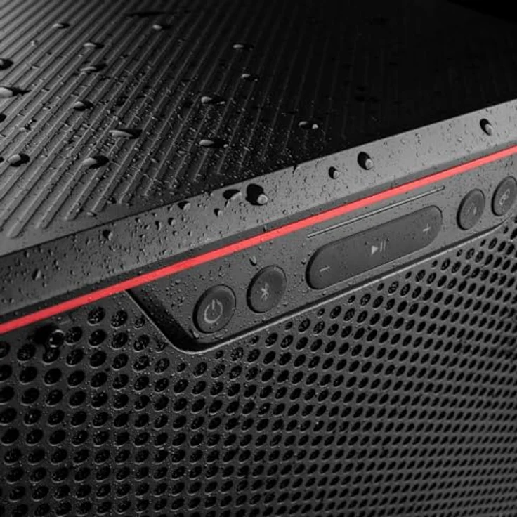 Teufel Rockster Neo Bluetooth-Lautsprecher, 200W, 36h Akku, aptX, Powerbank, Bassreflex, 130 dB, App-Steuerung, Stereo-Set – Bild 5