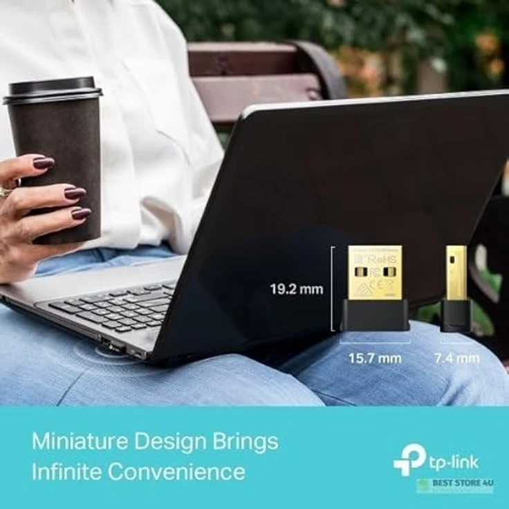 TP-Link Archer TX10UB Nano, Dualband Wi-Fi 6 USB Adapter mit 900 Mbps und Bluetooth 5.3, kompakt – Bild 8