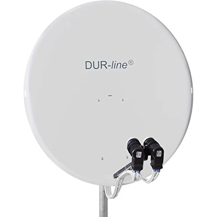 DUR-line Satellitenschüssel MDA 90 cm hellgrau – Bild 4