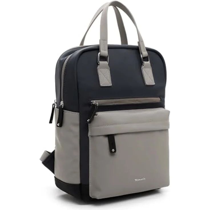 Tamaris Gianna Cityrucksack M, eleganter Rucksack mit viel Stauraum für Laptop, blau, Maße 26 x 38 x 15 cm – Bild 2