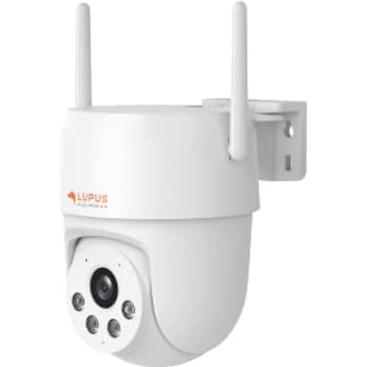 LUPUS Smart-Home Videoüberwachungs-Set, 4x LE213 WLAN Alarm-Kamera mit 3 MP, Sirene, Flutlicht & Täteransprache + 1x LE918 8-Kanal Rekorder mit 2 TB HDD, weiß – Bild 3