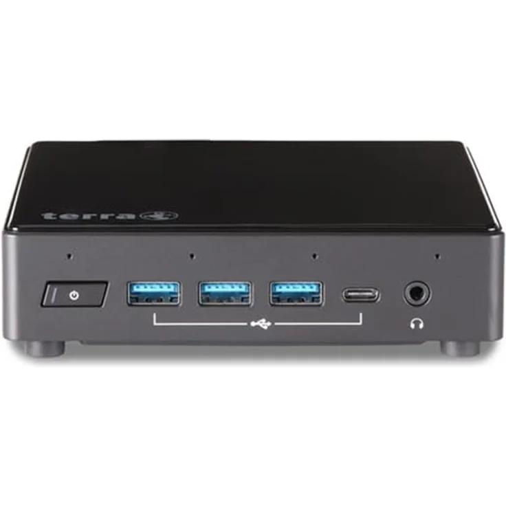 Wortmann TERRA PC-MICRO 3100 SILENT GREENLINE, Mini-PC mit Intel Celeron N5100, 8 GB RAM, 120 GB SSD, lüfterlos, Schwarz – Bild 2