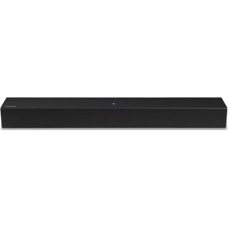 Samsung HW-B400F 2.0 Soundbar System, 2.0 Kanal mit integriertem Basslautsprecher, Bluetooth-Verbindung und Voice Enhance-Funktion