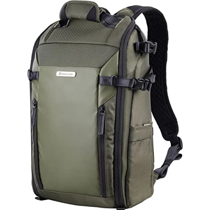 Vanguard VEO SELECT 45BFM GR Rucksack (Fotorucksack), Kameratasche, Grün - Ultimative Vielseitigkeit, Multi-Access-Schnellzugriff – Bild 7