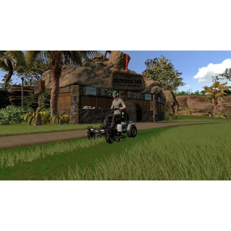 Astragon Lawn Mowing Simulator – Landmark Edition [Nintendo Switch], detailgetreues Mähen in der britischen Provinz - Preisvergleich – Bild 5