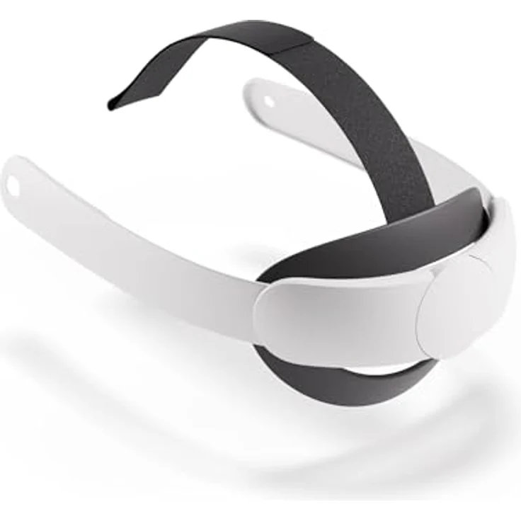 Oculus Meta Quest Elite Strap für Quest 3, Weiß, Gurt mit elastischen Bändern aus Fabric, Plastic und Silicone – Bild 1