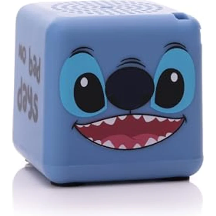Bitty Boomers Disney Bitty Box-Lilo und Stitch-Stitch, Bluetooth-Lautsprecher, tragbar, 4 Stunden Akkulaufzeit, inkl. Schlüsselanhänger – Bild 1
