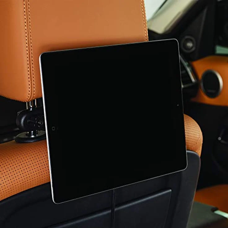 Xlayer magfix KFZ-Halterung für die Kopfstütze, Handyhalter fürs Auto zur Befestigung an der Kopfstütze für Smartphone und Tablet, Auto Zubehör, Schwarz – Bild 4