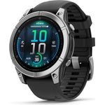 Garmin fēnix E 47mm Multisport-Smartwatch mit AMOLED Display, TOPO-Karten, 80+ Sport-Apps, Music Pay, schwarz