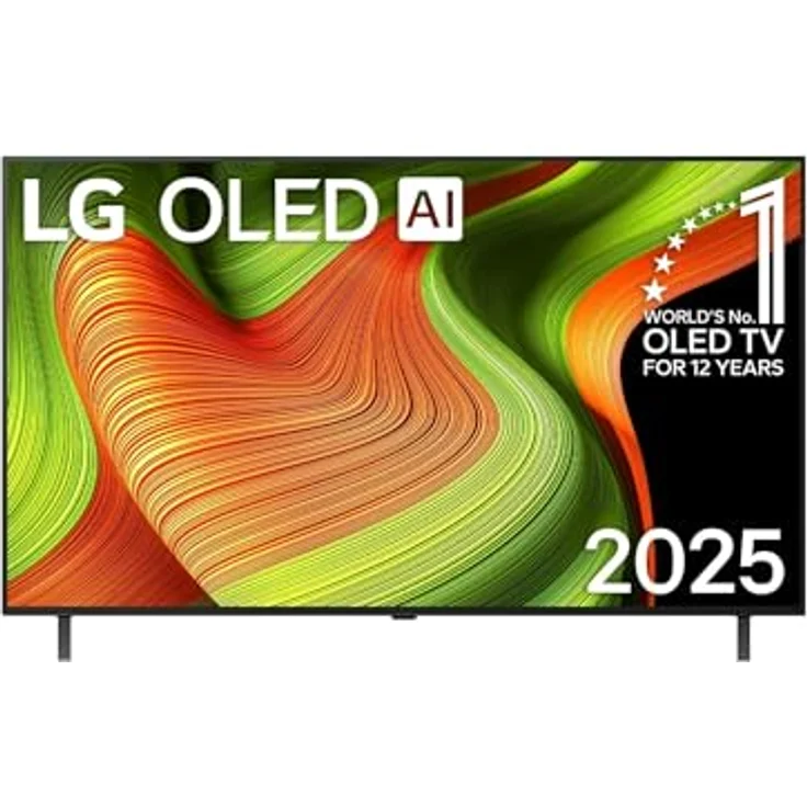 LG OLED55B59LA, 55 Zoll 4K OLED AI TV mit α8 Gen2 4K AI Prozessor und webOS 25, 120Hz Gaming, Dolby Vision und Dolby Atmos – Bild 1