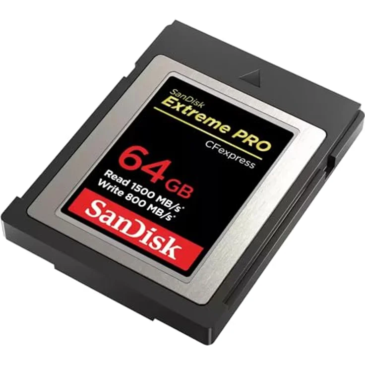 SanDisk Extreme PRO CFexpress-Karte Typ B, 64 GB, bis zu 1.700 MB-Sek., für RAW 4K video – Bild 5