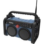 SOUNDMASTER DAB+/UKW Akku-Radio DAB85BL, blau/schwarz