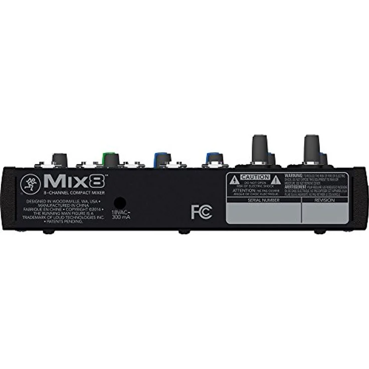 Mackie 25812 Mix8 8-Channel Compact DJ Mischer – Bild 6