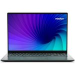 MEDION S10 MD62612 Laptop, 16 Zoll QHD+ 120Hz, Intel Core i5-13420H, 16GB RAM, 512GB SSD, 100% sRGB, FHD Webcam, WLAN, Win 11