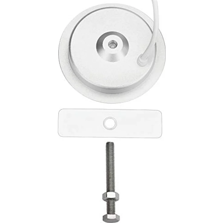 SOTECH Wireless Charger WLC-02, Induktionsladegerät für Qi-fähige Smartphones, Aluminiumlegierung schwarz, Ø 74 mm – Bild 4