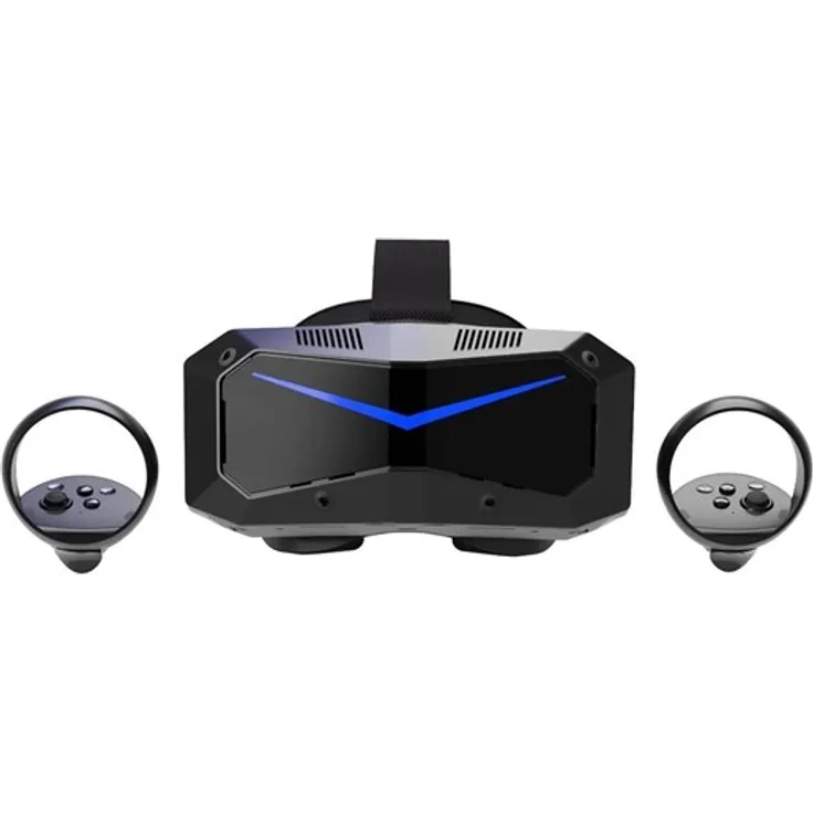 Pimax Crystal Super - 50 PPD - Prime Version, PCVR-Headset mit 3840×3840 px, QLED+Mini-LED, 135° FoV, 4-Kamera-Inside-Out-Tracking, Eye-Tracking und Local Dimming
