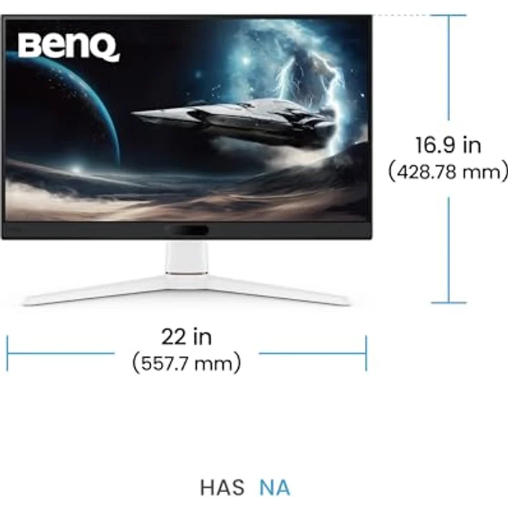 BenQ MOBIUZ EX251, 24.5 Zoll FHD Gaming-Monitor mit 220Hz, 1ms GtG, AMD FreeSync, 99% sRGB, HDMI 2.0 und USB-Hub, integrierte 2.5W Lautsprecher – Bild 4
