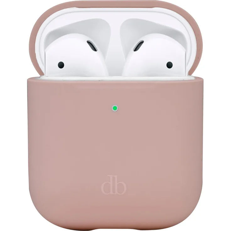 dbramante1928 Costa Rica - AirPods (2nd gen.) Silicon case in recycled plastic - Pink Sand (Kopfhörer Tasche), Kopfhörertasche + Schutzhülle, Pink