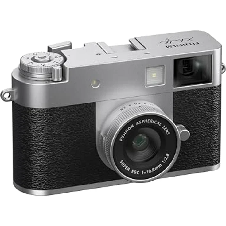 FUJIFILM X-HF1, Kompaktkamera mit 1 Zoll Sensor, Silber – Bild 3